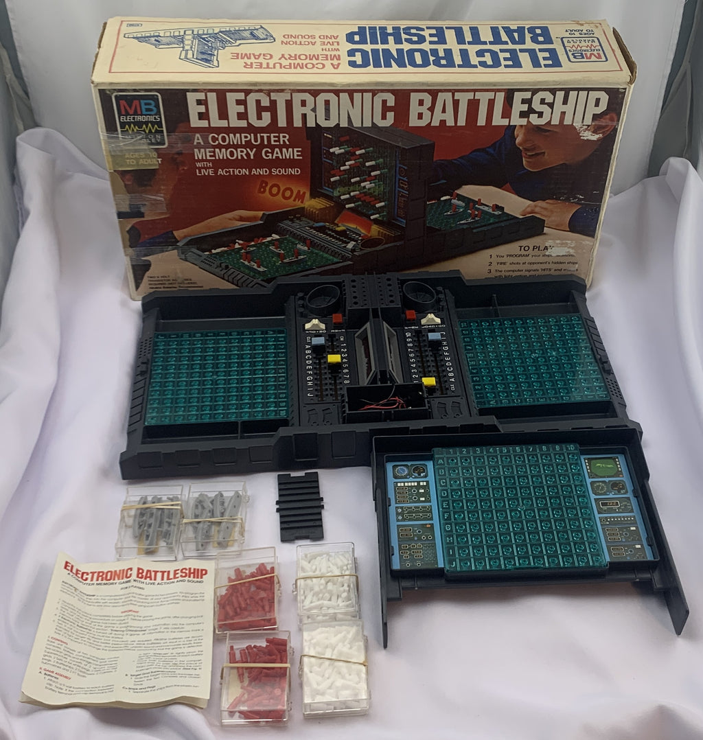 Electronic Battleship Game - 1977 - Milton Bradley - Great Condition