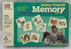 Memory Animal Families Game - 1986 - Milton Bradley - Great Condition