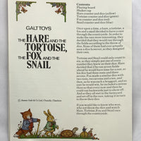The Hare and the Tortoise, the Fox and the Snail Game - 1966 - Galt Toys - Great Condition