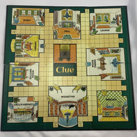 Clue Wood Bookshelf Game - 2005 - Parker Brothers - Great Condition