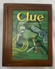 Clue Wood Bookshelf Game - 2005 - Parker Brothers - Great Condition