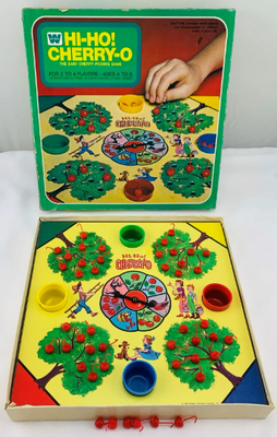 Hi Ho Cherry O Game - 1973 - Whitman - Very Good Condition