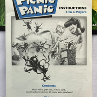 Picnic Panic Game - 1992 - Milton Bradley - Great Condition