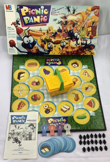 Picnic Panic Game - 1992 - Milton Bradley - Great Condition