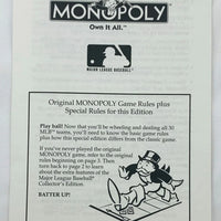 MLB Collectors Monopoly - 2003 - Parker Brothers - Great Condition