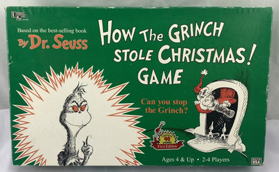 How the Grinch Stole Christmas Game - 1997 - University Games - Great Condition