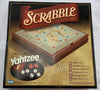 Scrabble Luxary Deluxe Set Yahtzee Chess Cards Dominoes - 2005 - Hasbro - New/Sealed