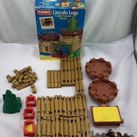 Lincoln Logs Castle Fortress Set - Playskool - Complete - Great Condition