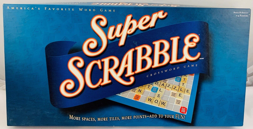 Super Scrabble Game - 2004 - Hasbro - New