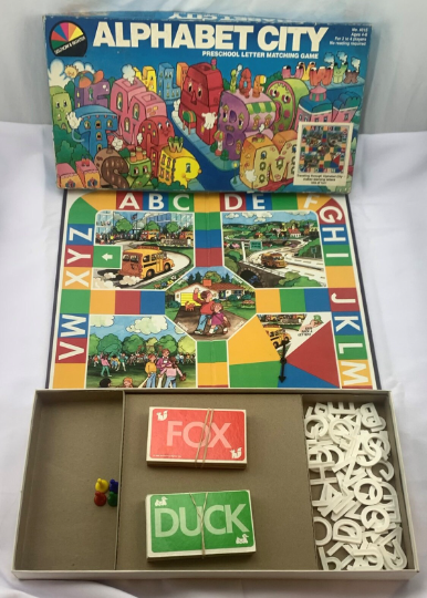 Alphabet City Game - 1986 - Selchow & Righter - Great Condition