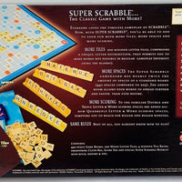 Super Scrabble Game - 2004 - Hasbro - New
