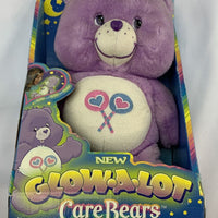 Care Bears Glow A Lot Share Bear Plush - 2003 - New