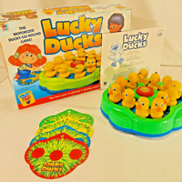 Lucky Ducks Game - 1994 - Milton Bradley - Great Condition