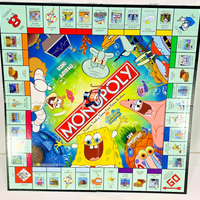 Spongebob Monopoly Game - 2005 - Parker Brothers - Great Condition