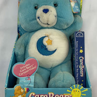 Care Bears Bedtime Bear Plush with VHS Tape - 2002 - New