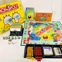 Spongebob Monopoly Game - 2005 - Parker Brothers - Great Condition