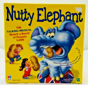 Nutty Elephant Game - 2000 - Milton Bradley - New