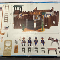 Playmobil 3023 Fort Eagle Western Nordists Set - 1998 Retired - Like New