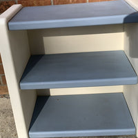 Little Tikes Blue and White Bookcase Shelf - Great Condition