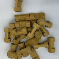 Lincoln Logs Castle Fortress Set - Playskool - Complete - Great Condition