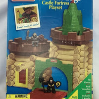 Lincoln Logs Castle Fortress Set - Playskool - Complete - Great Condition
