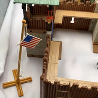 Playmobil 3023 Fort Eagle Western Nordists Set - 1998 Retired - Like New