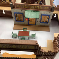 Playmobil 3023 Fort Eagle Western Nordists Set - 1998 Retired - Like New