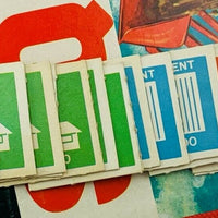 Square Mile Game - 1962 - Milton Bradley - Good Condition