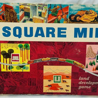 Square Mile Game - 1962 - Milton Bradley - Good Condition