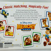 Disney Memory Game - 2002 - Milton Bradley - Great Condition