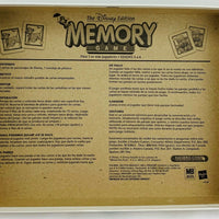 Disney Memory Game - 2002 - Milton Bradley - Great Condition