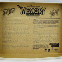 Disney Memory Game - 2002 - Milton Bradley - Great Condition