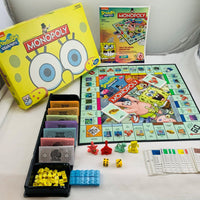 Spongebob Monopoly Game - 2014 - Hasbro - Very Good Condition