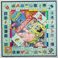 Spongebob Monopoly Game - 2014 - Hasbro - Very Good Condition