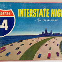 Interstate Highway Game - 1963 - Selchow & Righter - Great Condition