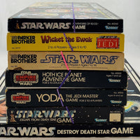 Star Wars Board Games Lot of 7 - Excellent Condition - Wicket - Death Star - Hoth - R2D2 - Yoda Jedi Master