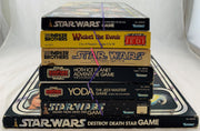 Star Wars Board Games Lot of 7 - Excellent Condition - Wicket - Death Star - Hoth - R2D2 - Yoda Jedi Master