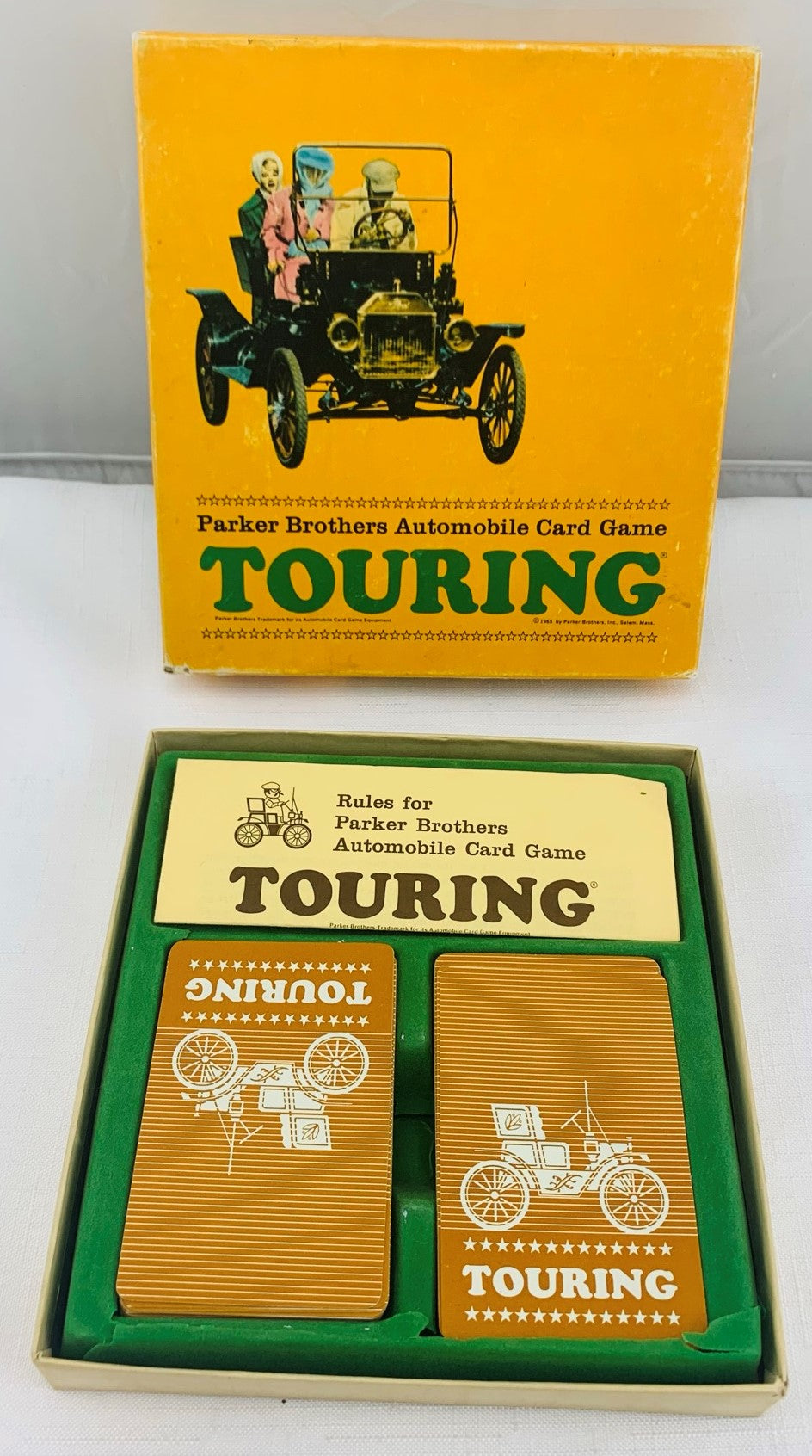 Touring Game - 1965 - Parker Brothers - Great Condition