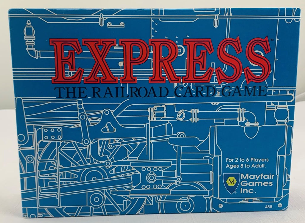 Express Railroad Card Game - 1990 - Mayfair Games - New