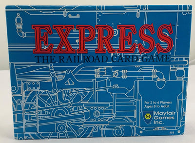 Express Railroad Card Game - 1990 - Mayfair Games - New