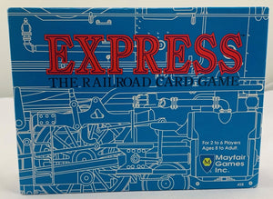 Express Railroad Card Game - 1990 - Mayfair Games - New