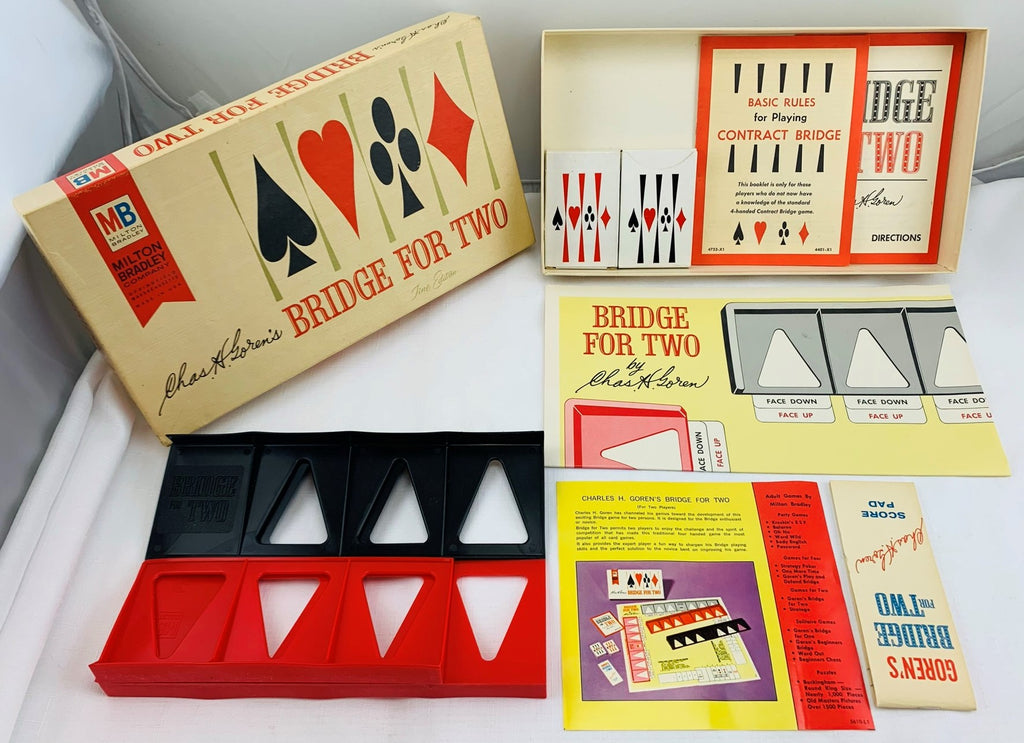 Goren's Bridge for Two Fine Edition - 1964 - Milton Bradley - Great Condition