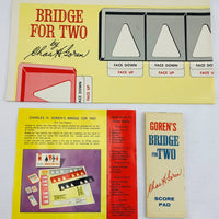 Goren's Bridge for Two Fine Edition - 1964 - Milton Bradley - Great Condition