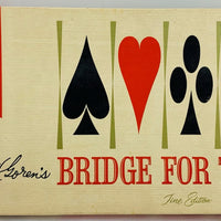 Goren's Bridge for Two Fine Edition - 1964 - Milton Bradley - Great Condition