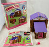 Lincoln Logs Pink Country Meadow Cottage - Very Condition