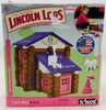 Lincoln Logs Pink Country Meadow Cottage - Very Condition