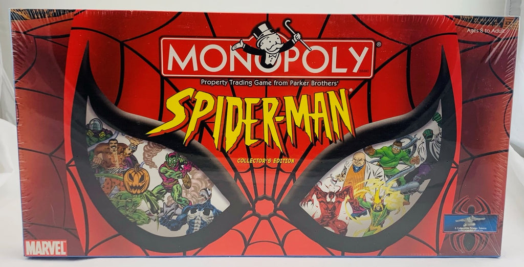 Spider Man Collectors Edition Monopoly - 2002 - USAopoly - New