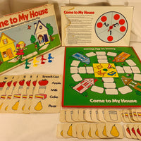 Come To My House Memory Game - 1974 - Milton Bradley - Great Condition