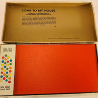 Come To My House Memory Game - 1974 - Milton Bradley - Great Condition