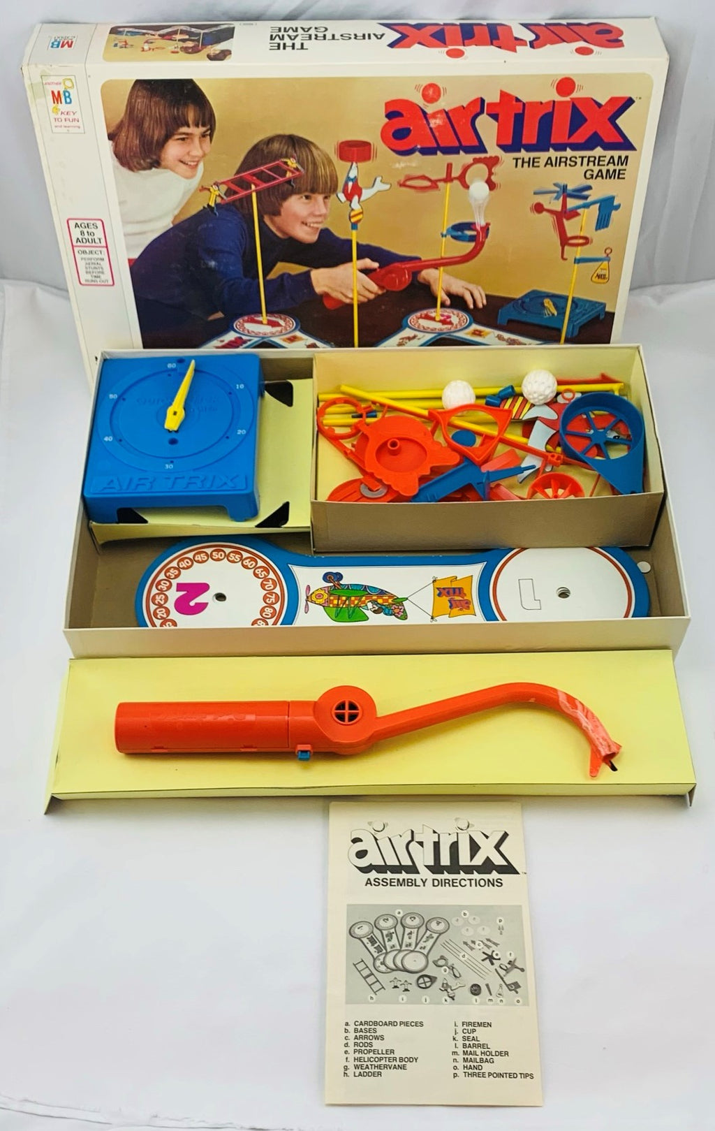 Air Trix Game - 1976 - Milton Bradley - Great Condition